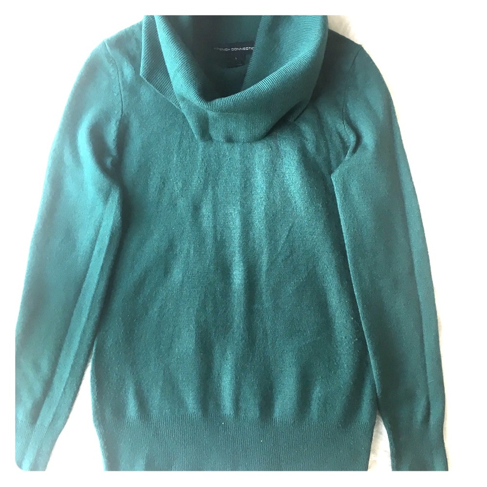 French Connection Cowl Neck Sweater Dress